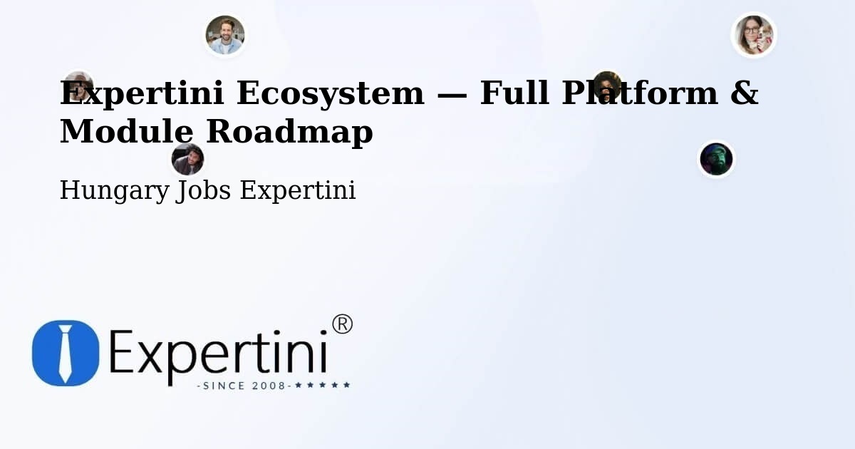 Expertini Ecosystem — Full Platform & Module Roadmap – Hatvan